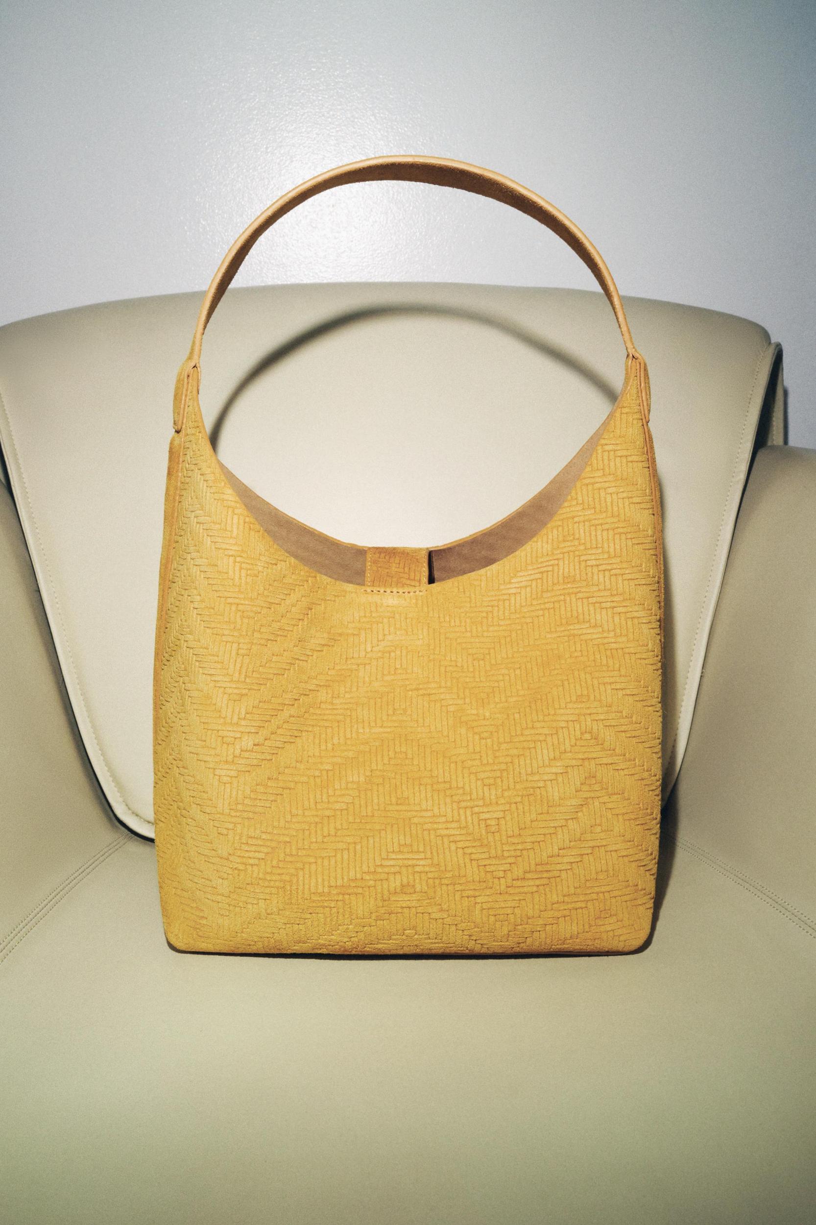 SPLIT LEATHER BRAIDED BAG Product Image
