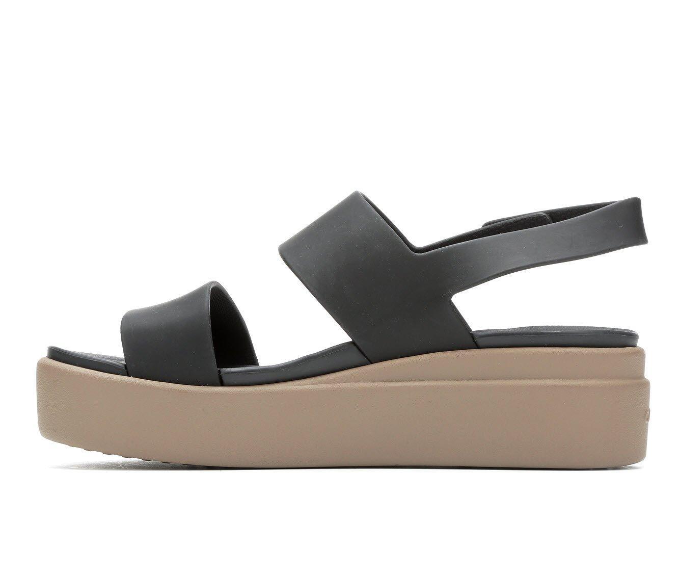 Women's Crocs Brooklyn Low Wedge Sandals Product Image