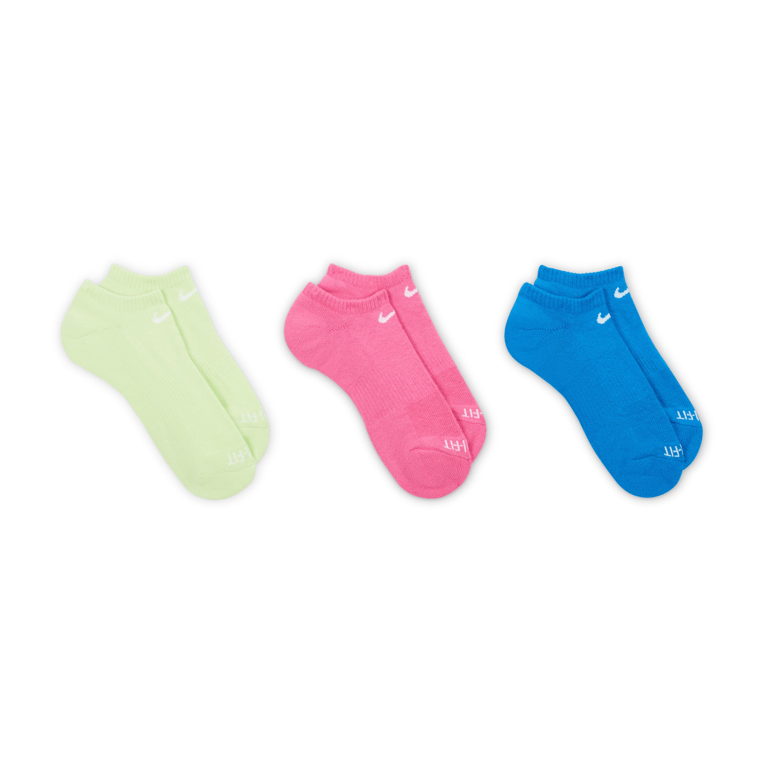 Nike Unisex Everyday Plus Cushion Training No-Show Socks (3 Pairs) | SX6889-969 Product Image