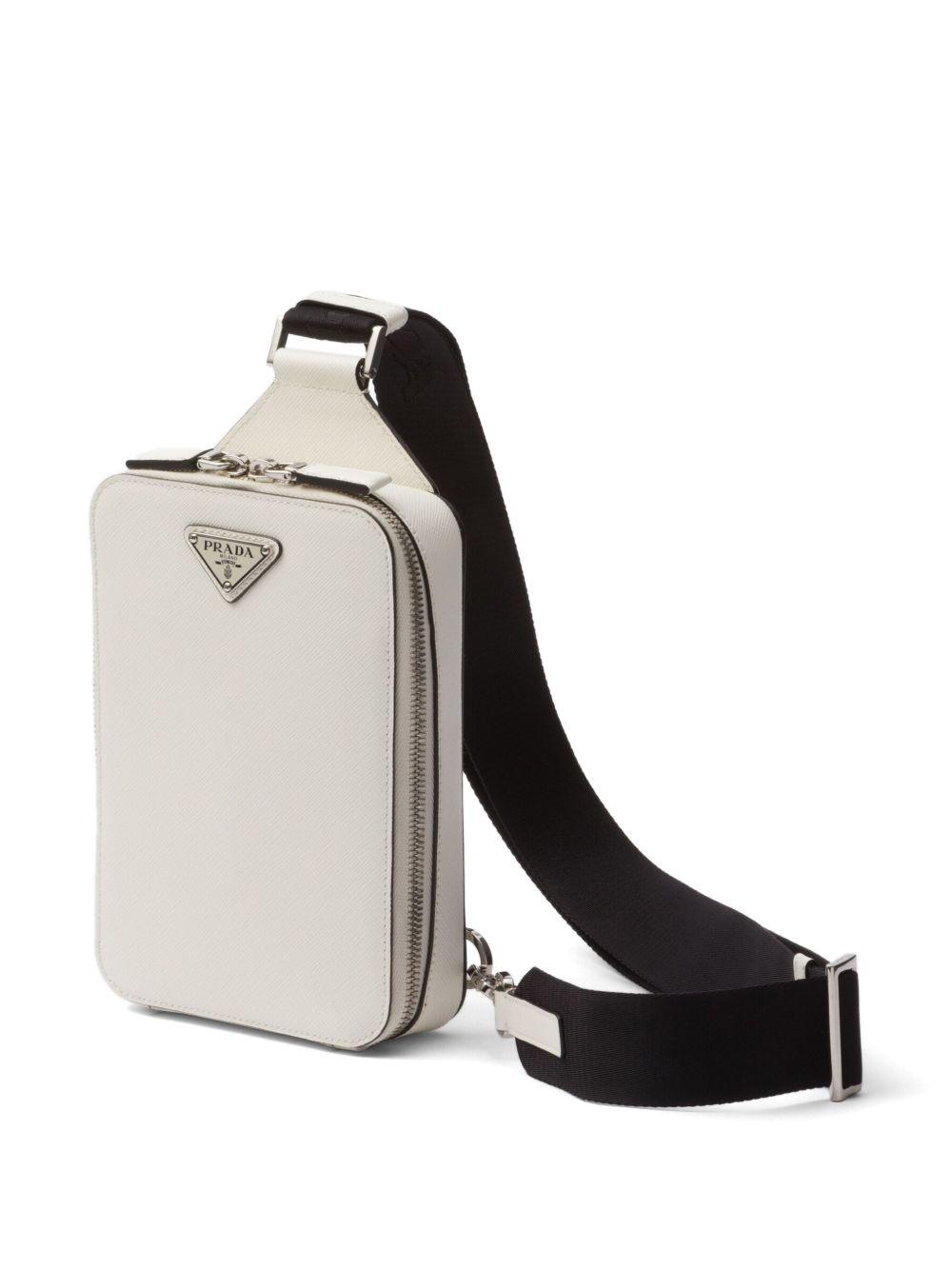 Brique leather shoulder bag Product Image