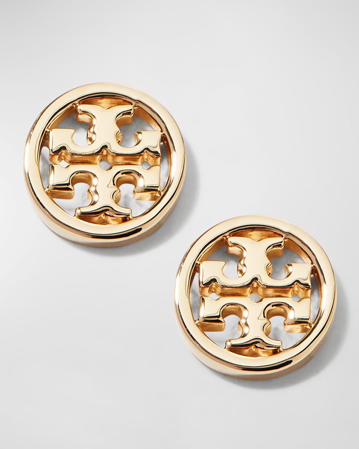 Tory Burch Logo Stud Earrings Product Image