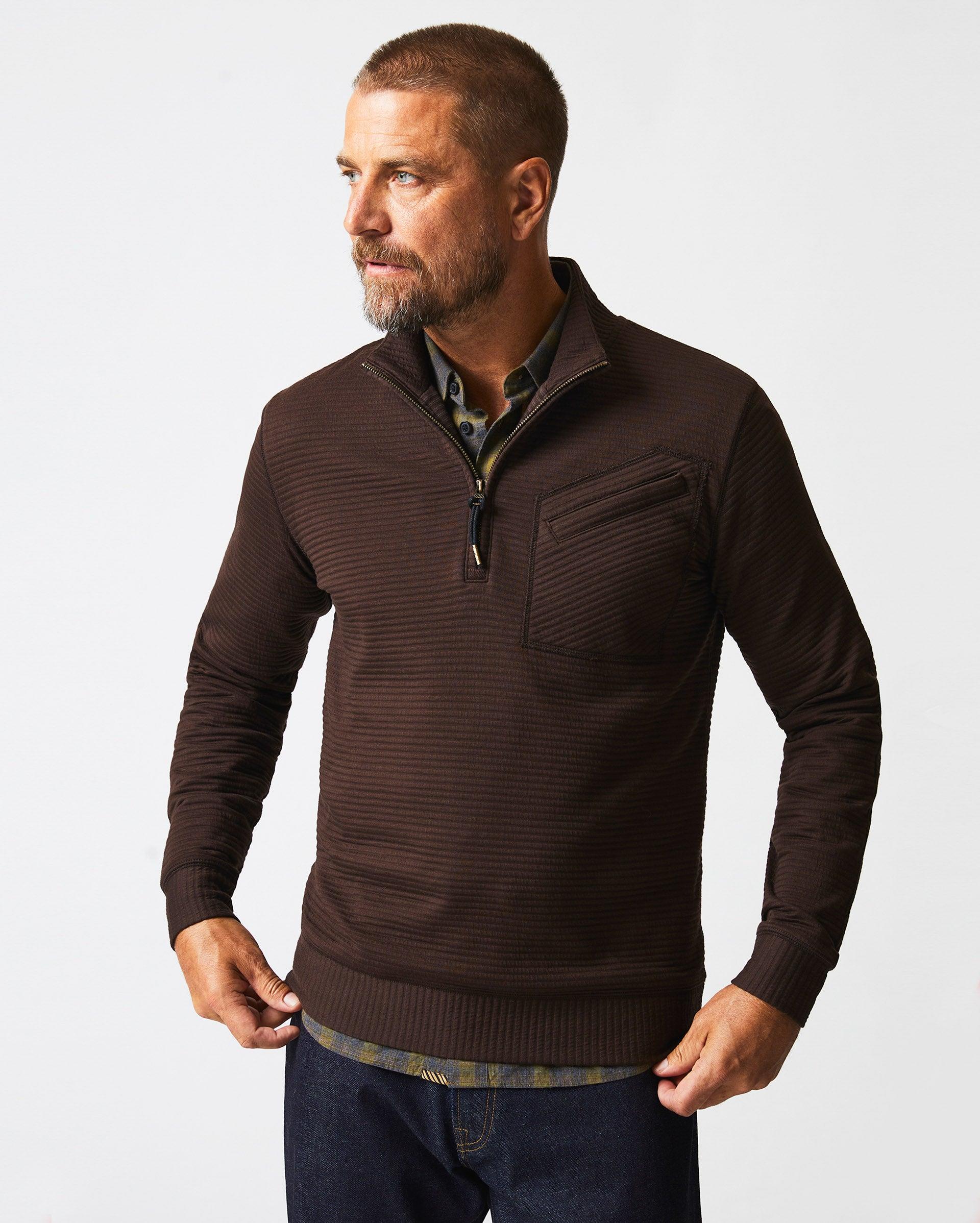 Quilted Half Zip -  Product Image