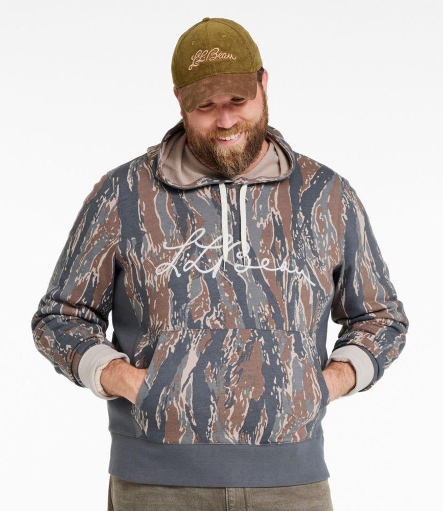 Men's Signature Camp Hoodie Sweatshirt, Print Product Image