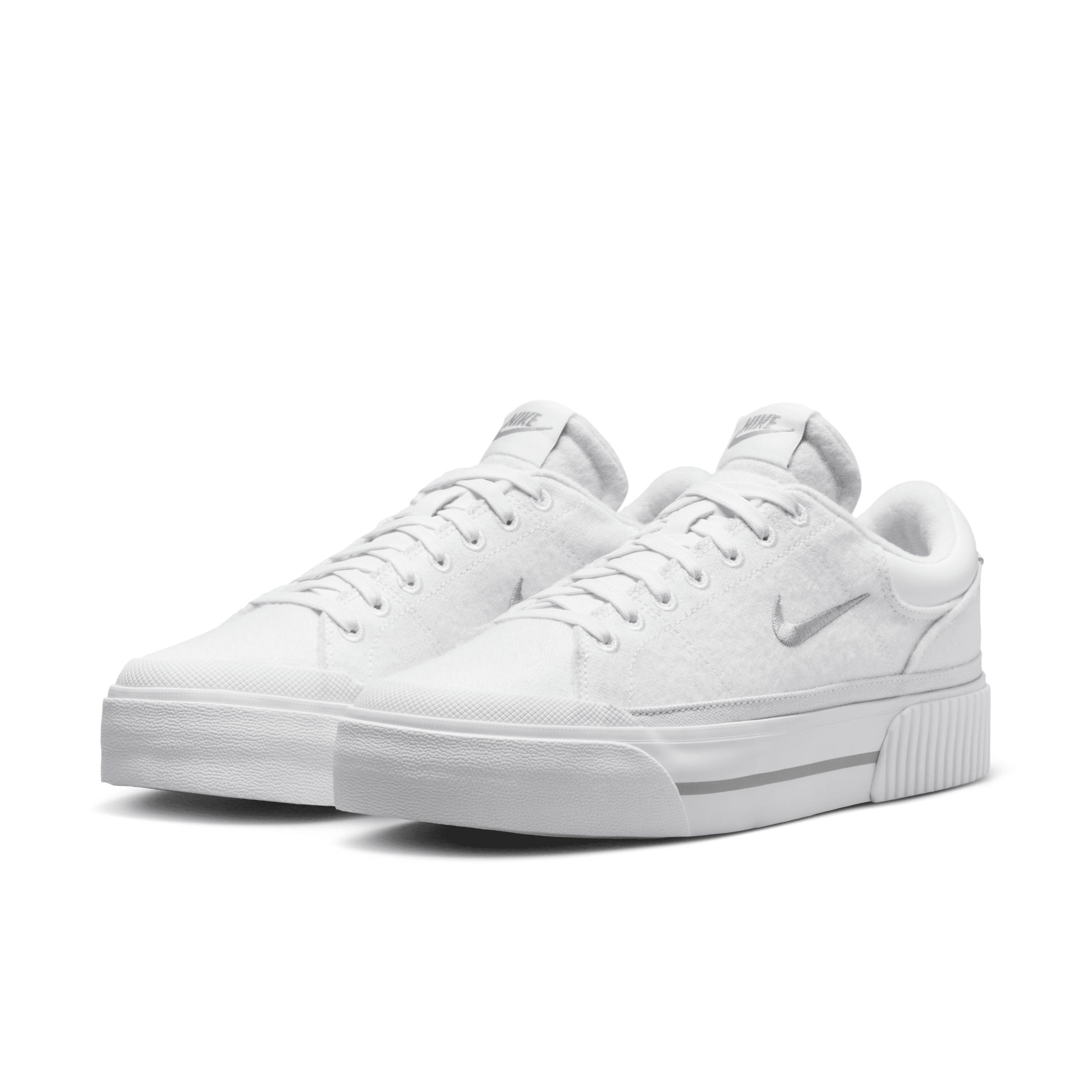 Nike Womens Court Legacy Lift Shoes | DM7590-002 Product Image