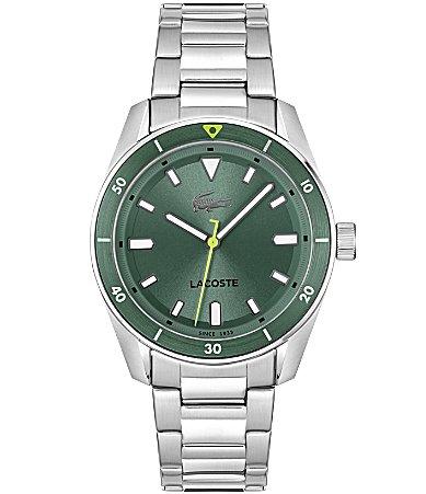 Lacoste Mens Boston Analog Stainless Steel Bracelet Watch Product Image