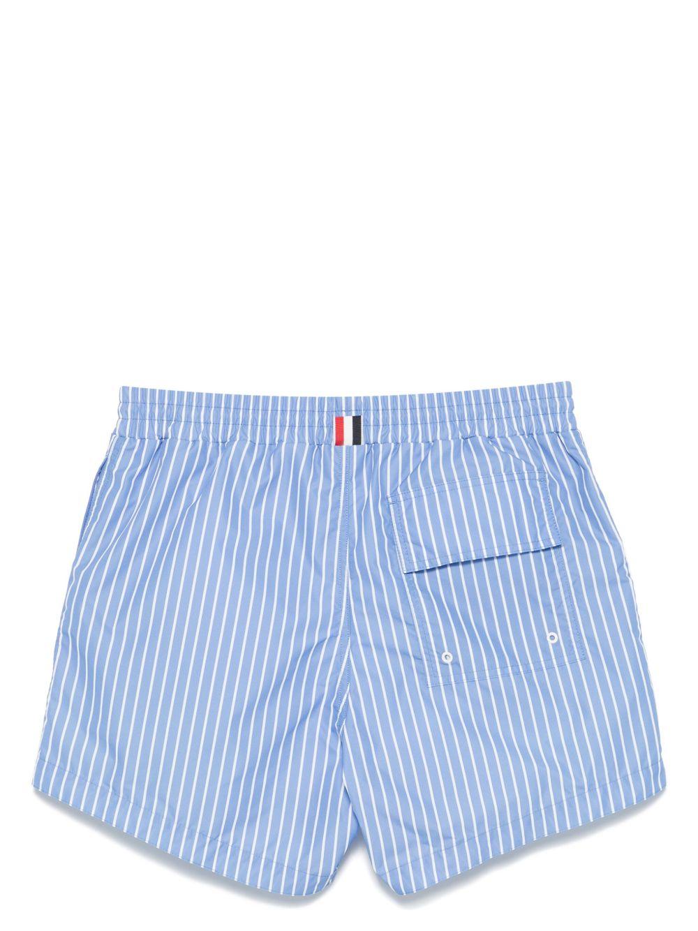 pinstriped swim shorts   Product Image