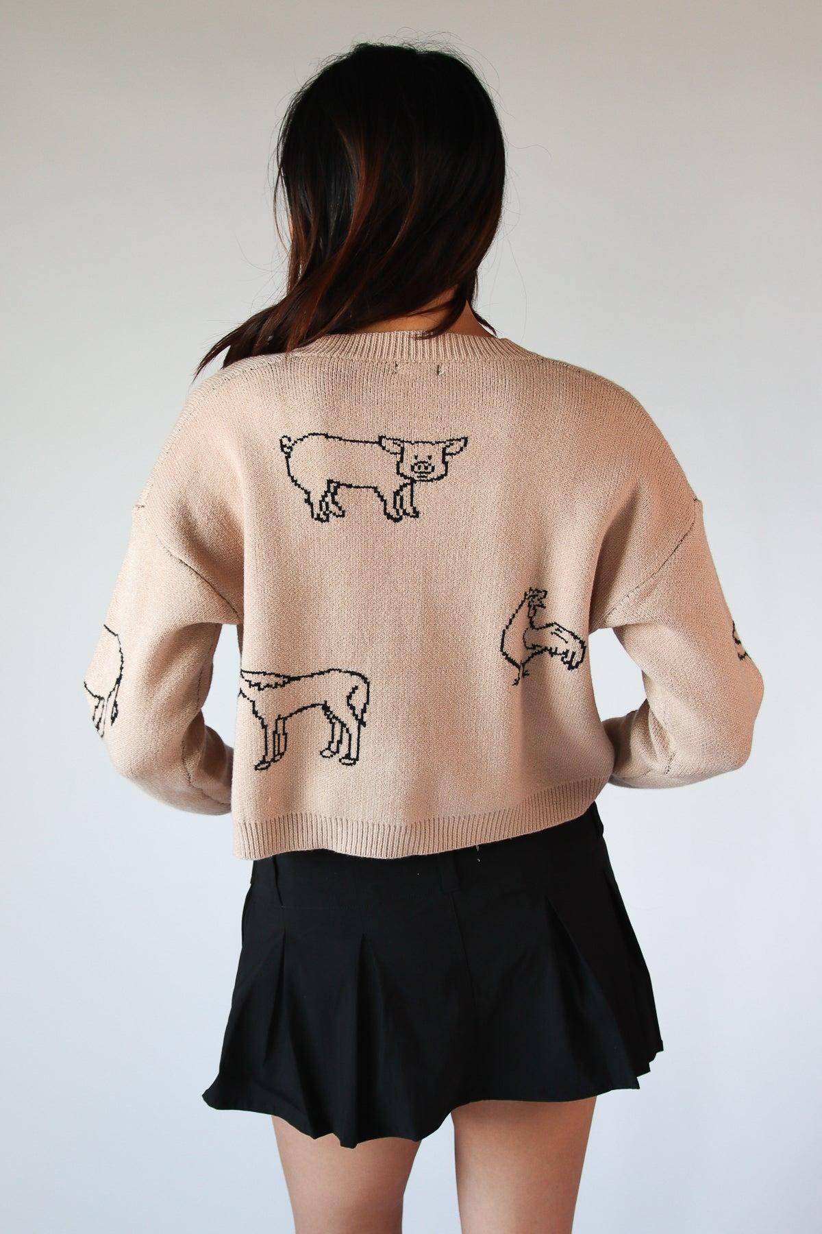 Farm Friends Cardigan Product Image