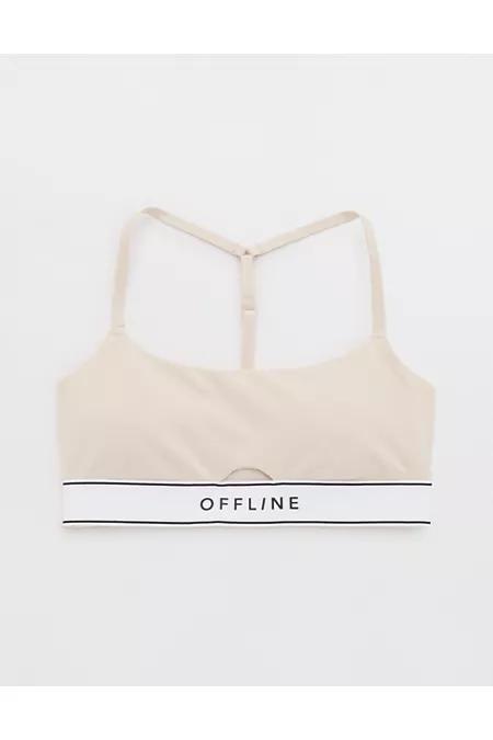 OFFLINE By Aerie The Hugger Logo Elastic Sports Bra Women's Product Image