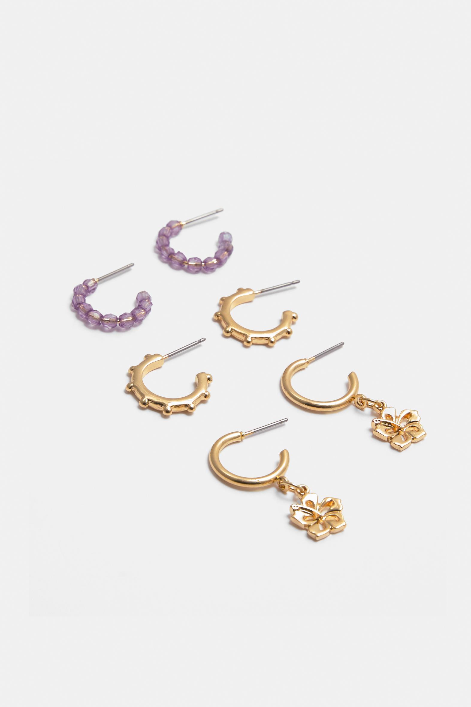 Pack of 6 pairs of earrings Product Image