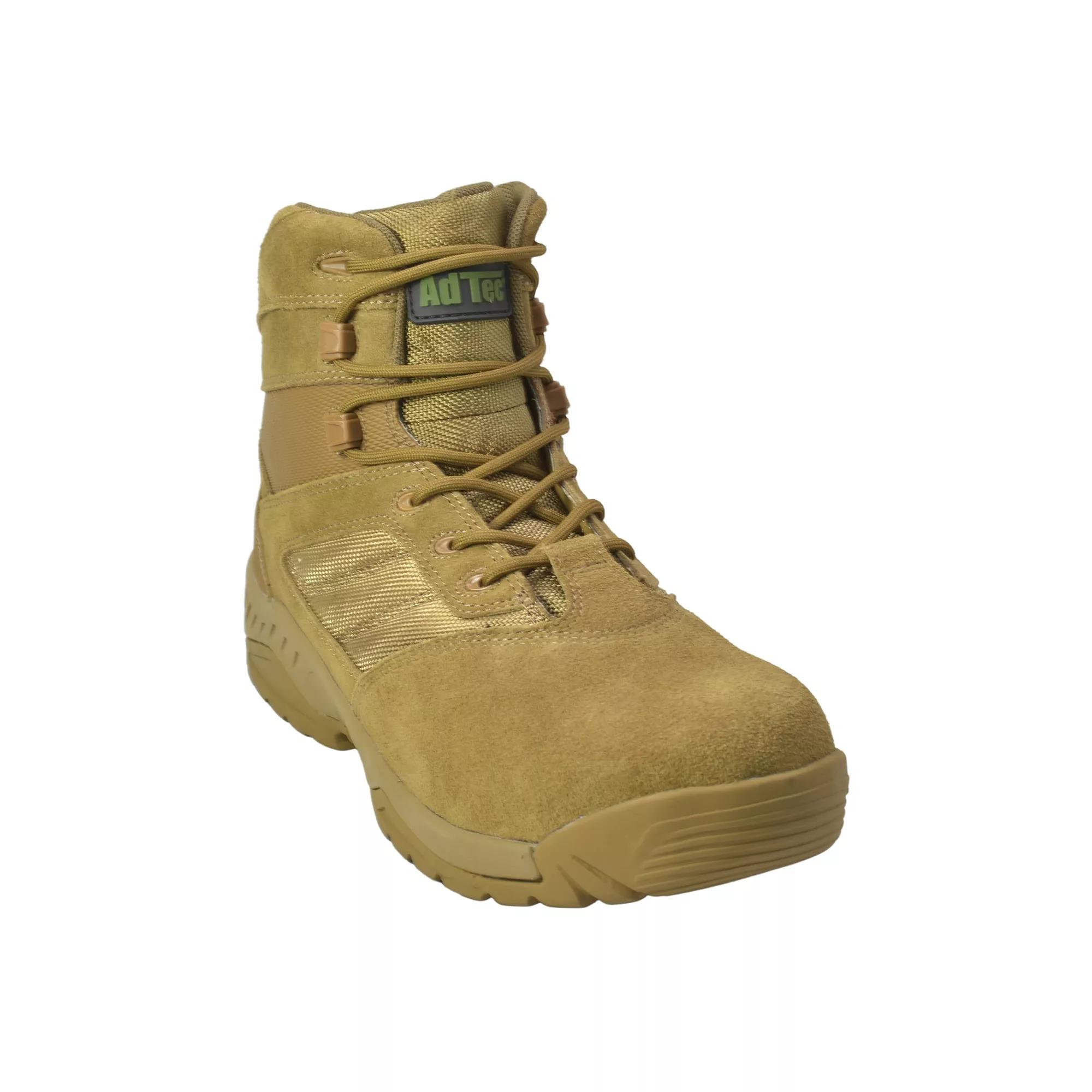 AdTec Men's Suede Waterproof Tactical Boots, Size: 10.5, Coyote Product Image