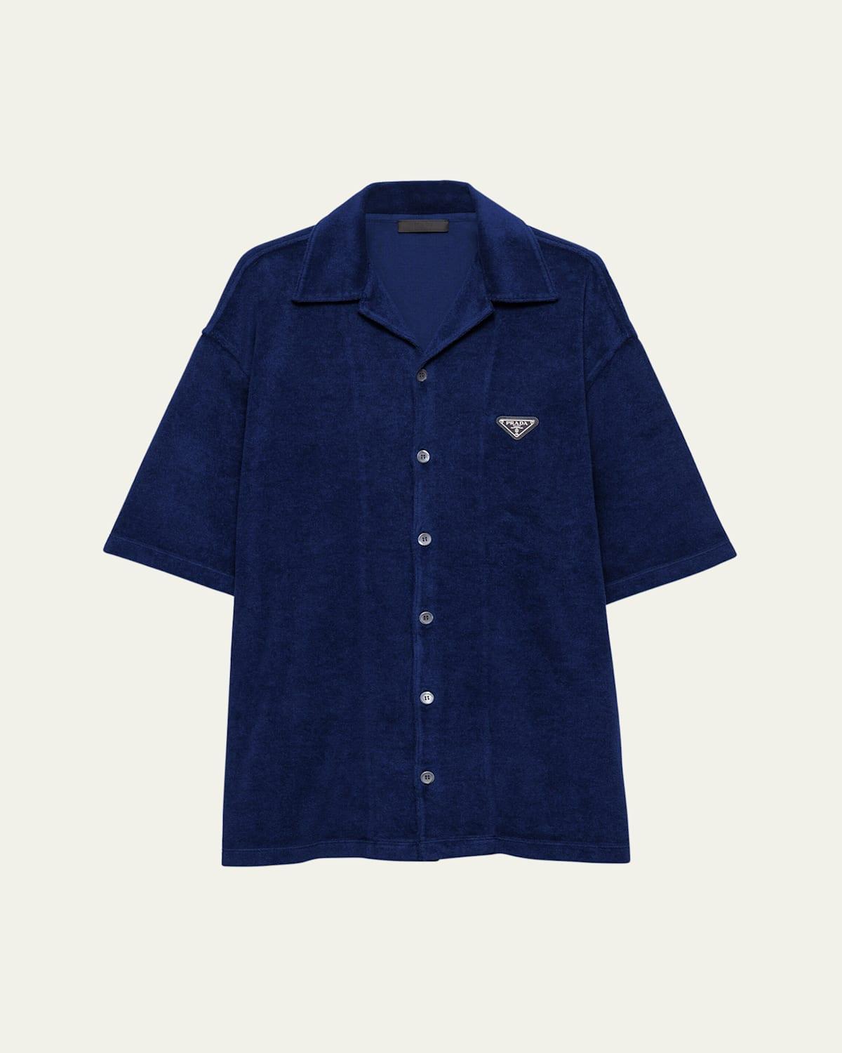 Mens Spugna Terry Bowling Shirt Product Image