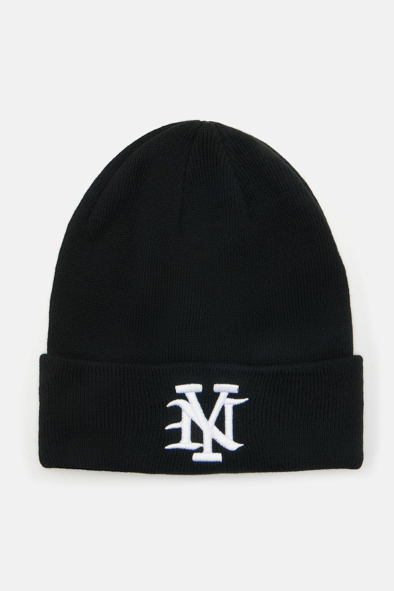 NY Classic Cuffed Beanie - Black Product Image