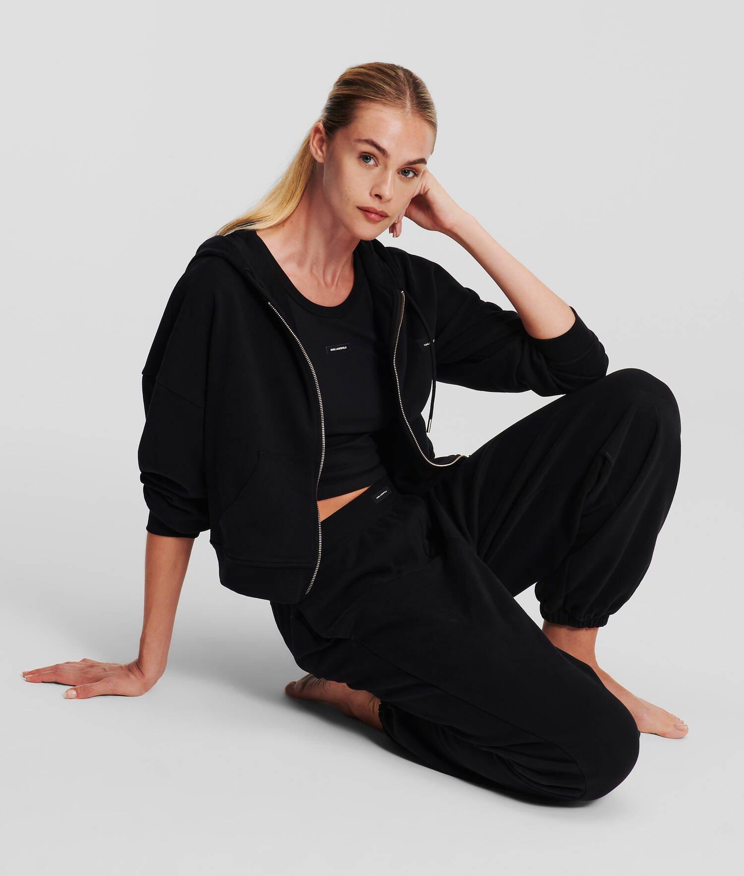 ESSENTIAL LOGO CUFFED LOUNGEWEAR JOGGERS Product Image