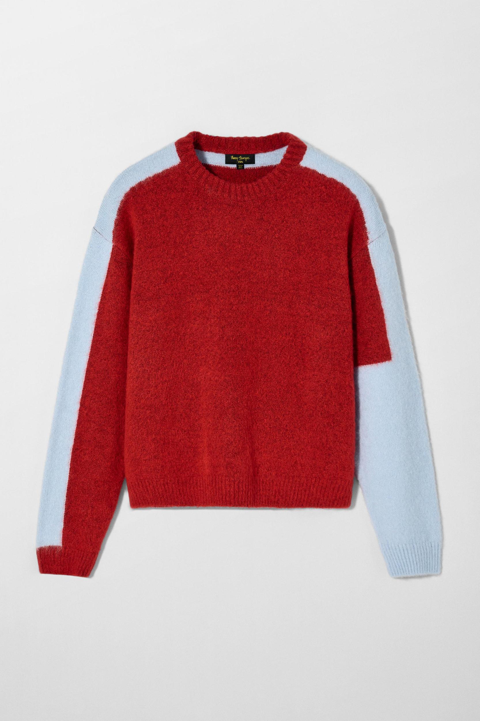 COLORBLOCK SWEATER BOBBY GILLESPIE X ZARA Product Image