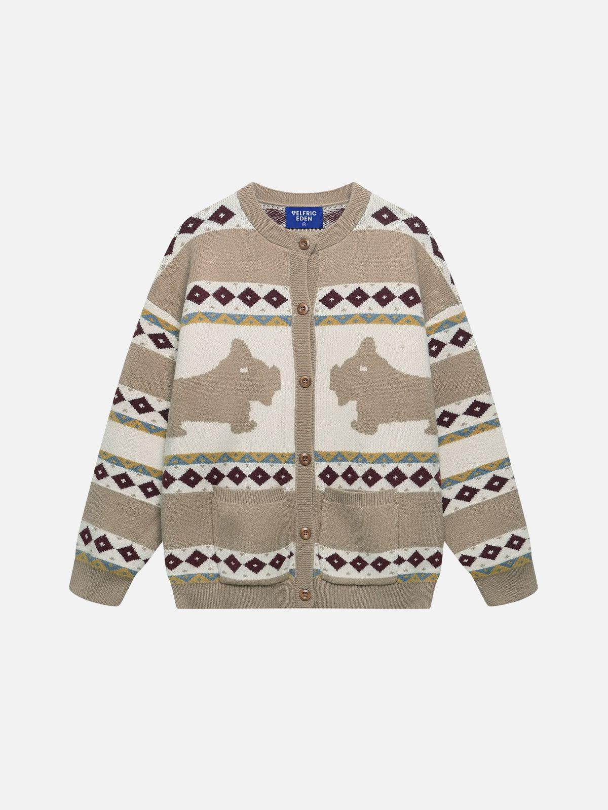 Aelfric Eden Puppy Fair Isle Cardigan Product Image