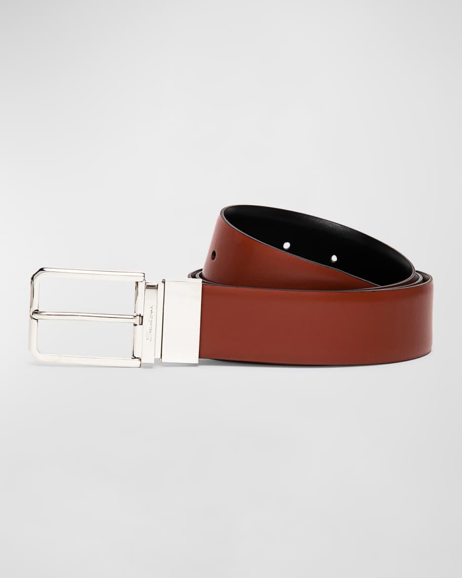 Mens Reversible Leather Belt Product Image