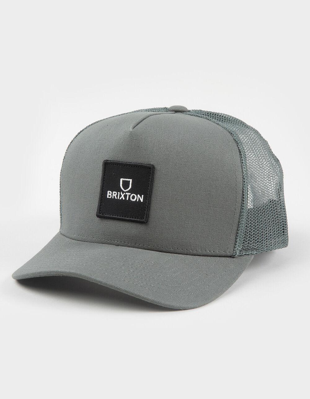 BRIXTON Alpha Block NetPlus® MP Trucker Hat - BROWN Product Image