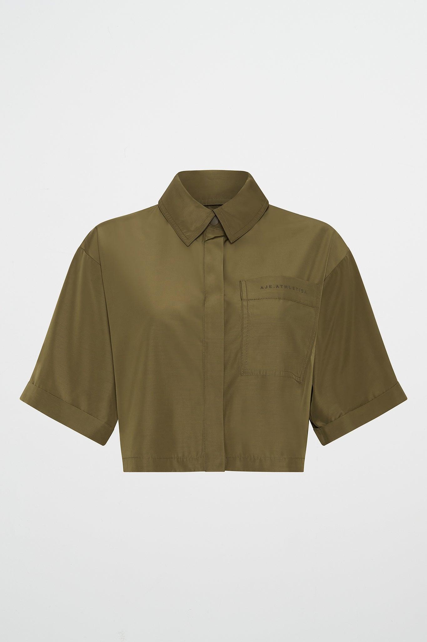 Cropped Spray Shirt 441 Product Image