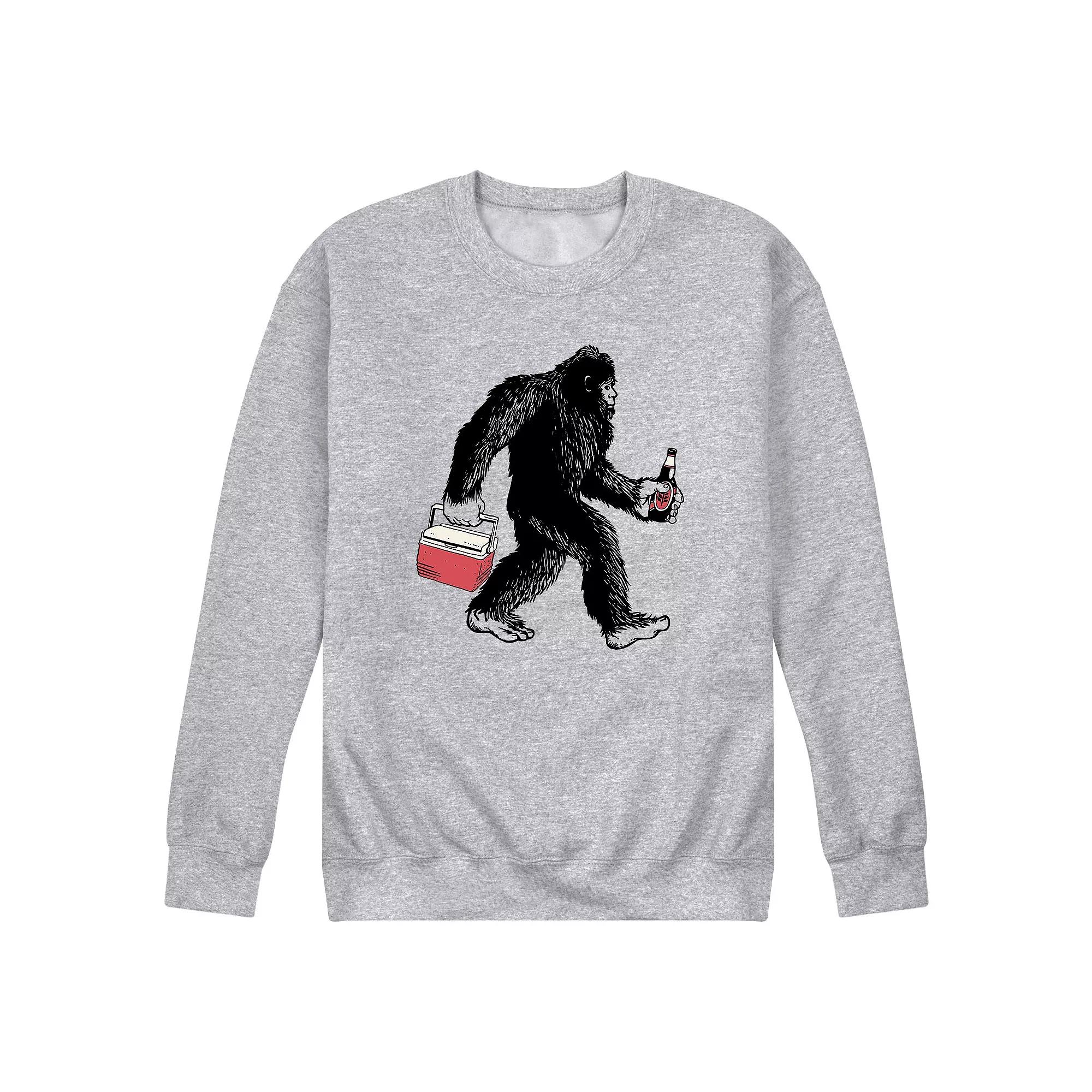 Men's Bigfoot Cooler Fleece Sweatshirt,  Product Image