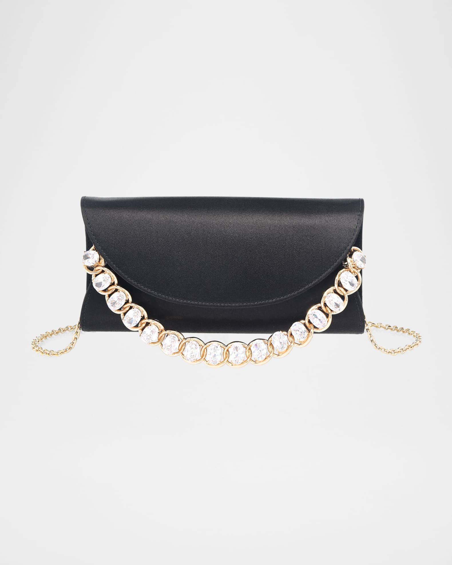 Taylor Crystal Satin Clutch Bag Product Image