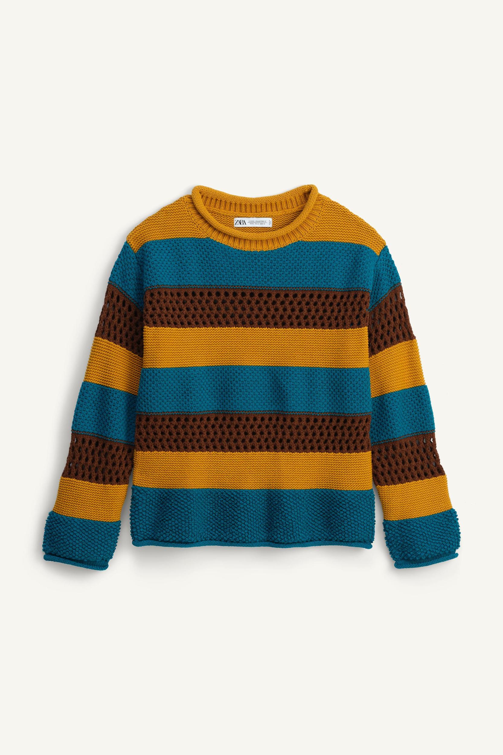 LIMITED EDITION COMBINED TEXTURES SWEATER Product Image