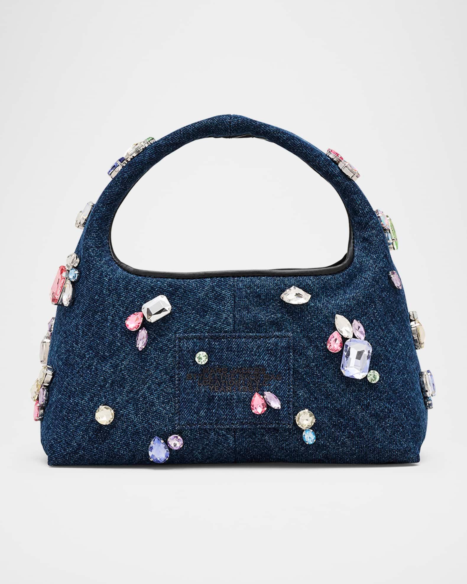 The Sack Bag in Gem Denim Product Image