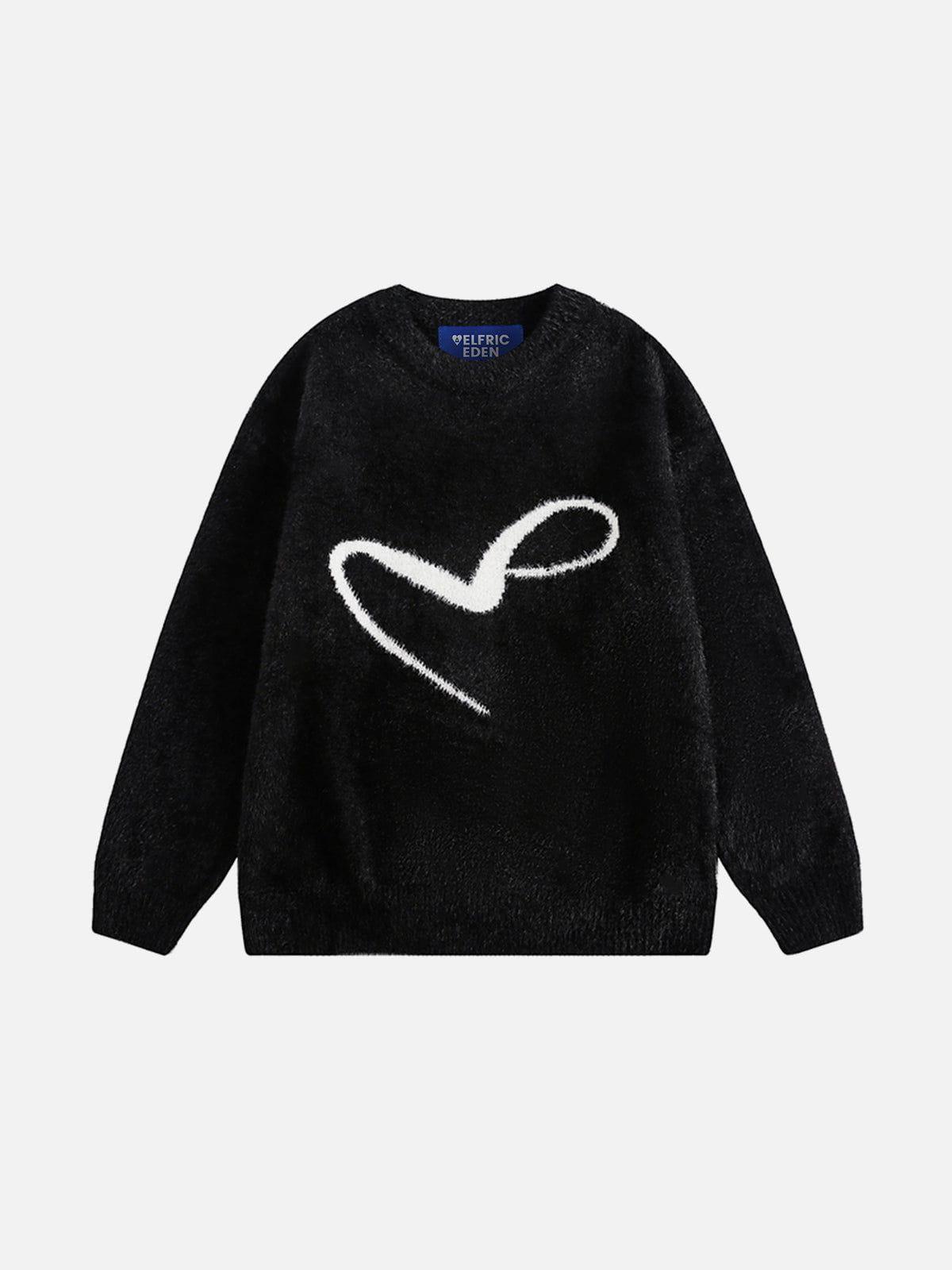 Aelfric Eden Line Heart Graphic Sweater Product Image