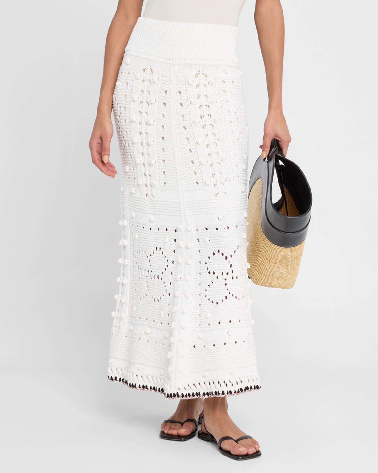 Bohemian Mood Knit Maxi Skirt Product Image