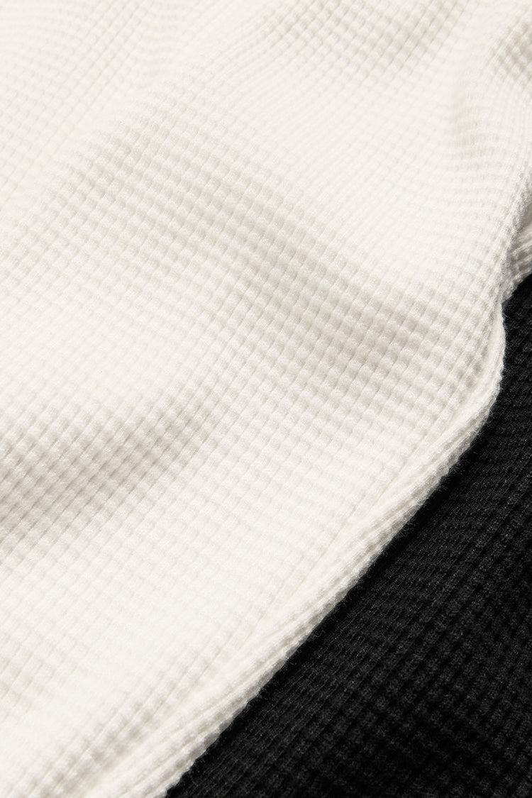 Waffle Weekend Escape Bra - Black Product Image