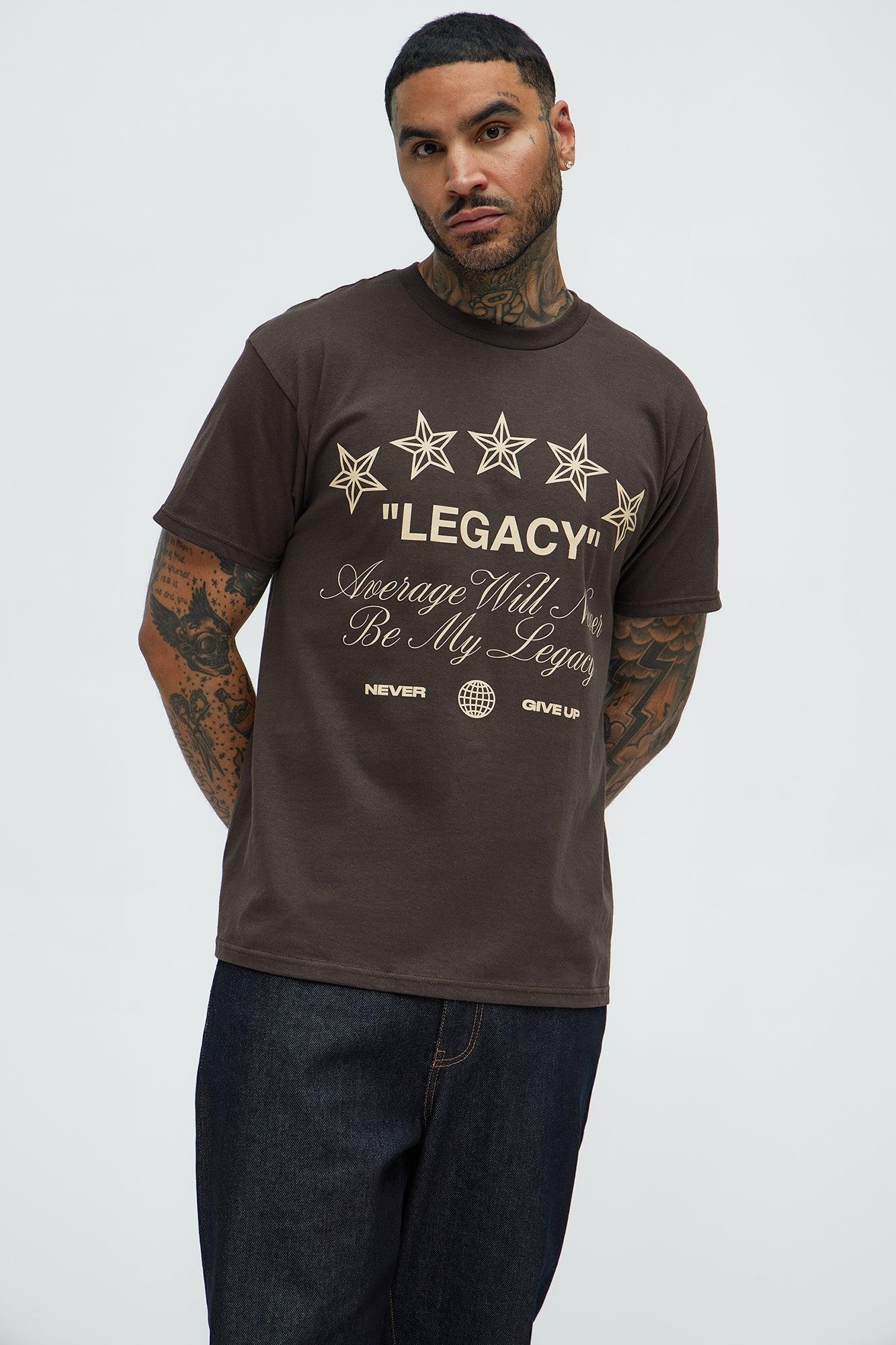 My Legacy Star Short Sleeve Tee - Brown Product Image