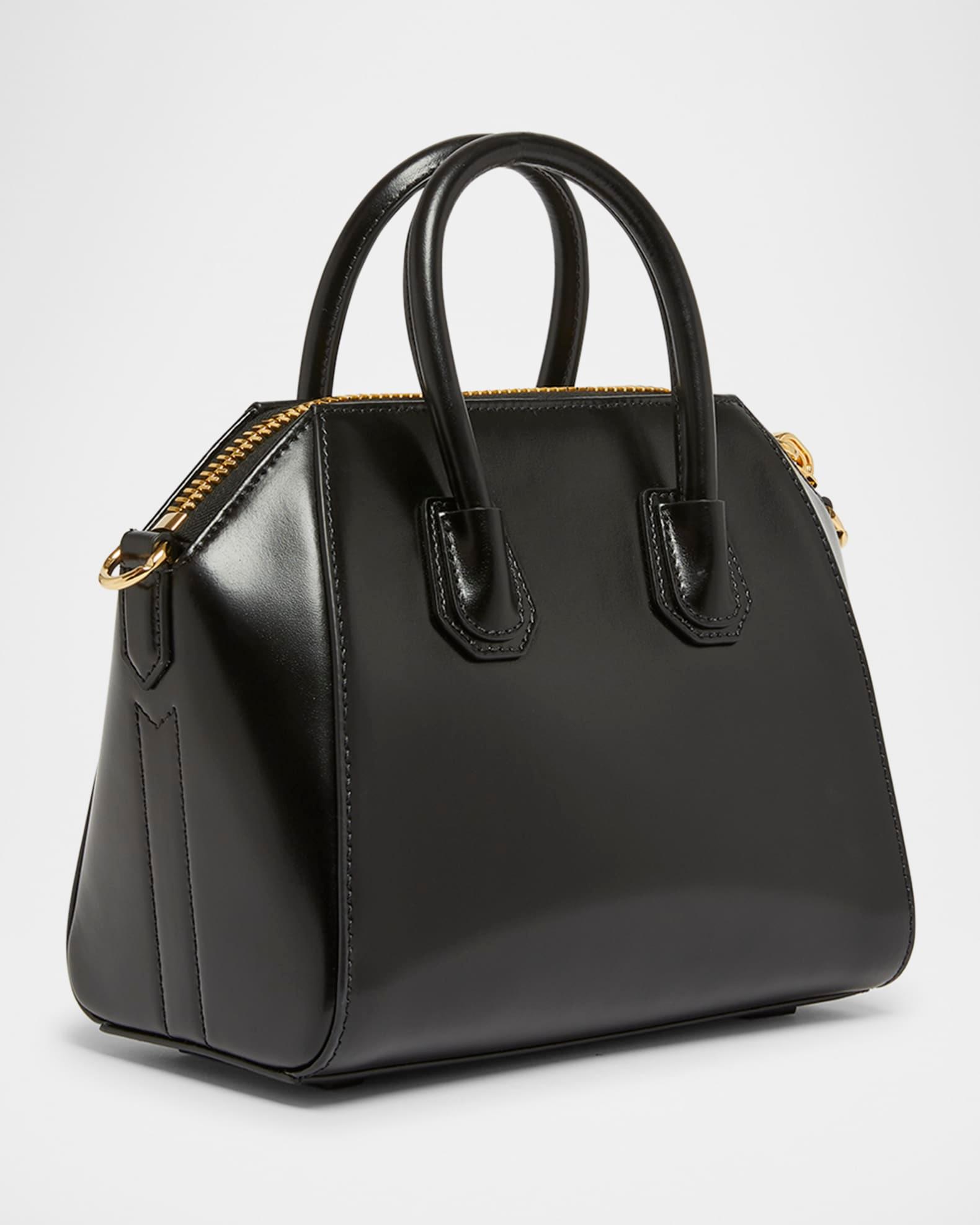 Antigona Mini Top-Handle Bag in Box Leather Product Image
