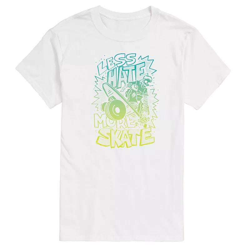 Men's Less Hate More Skate Graphic Tee,  Product Image