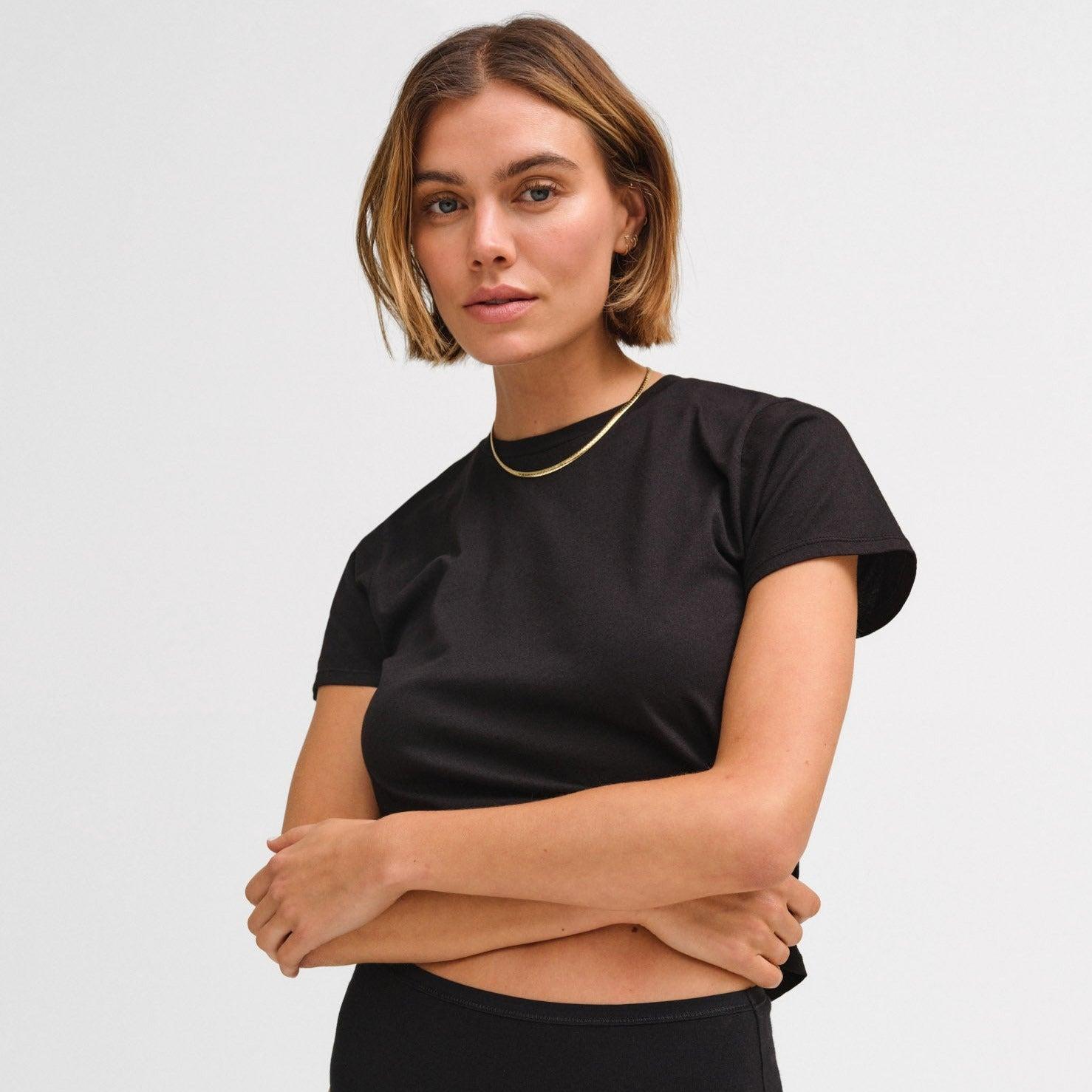 Organic Cotton Shrunken Tee Female Product Image