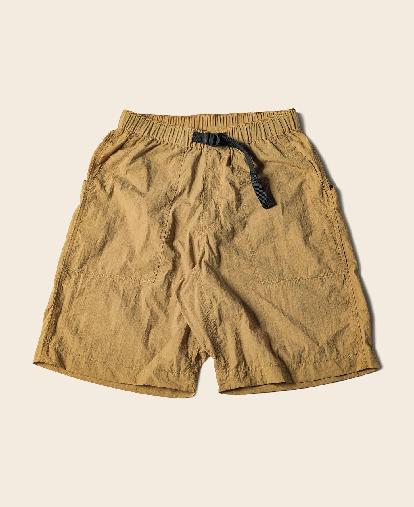 Nylon Climbers' Shorts - Yellow Product Image