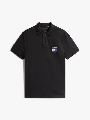 Regular Fit 1985 Flag Graphic Pique Polo Product Image