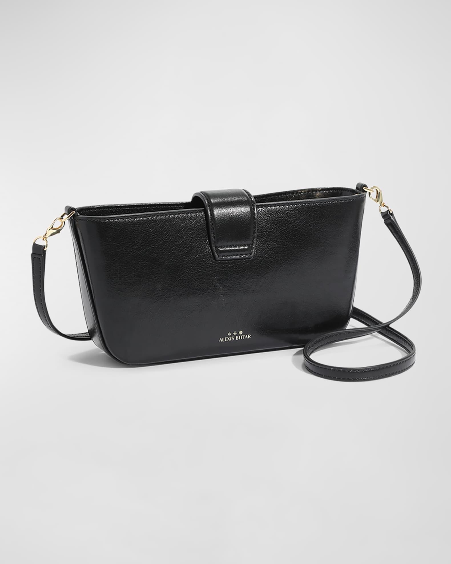 The Crumple Convertible Leather Crossbody Bag Product Image