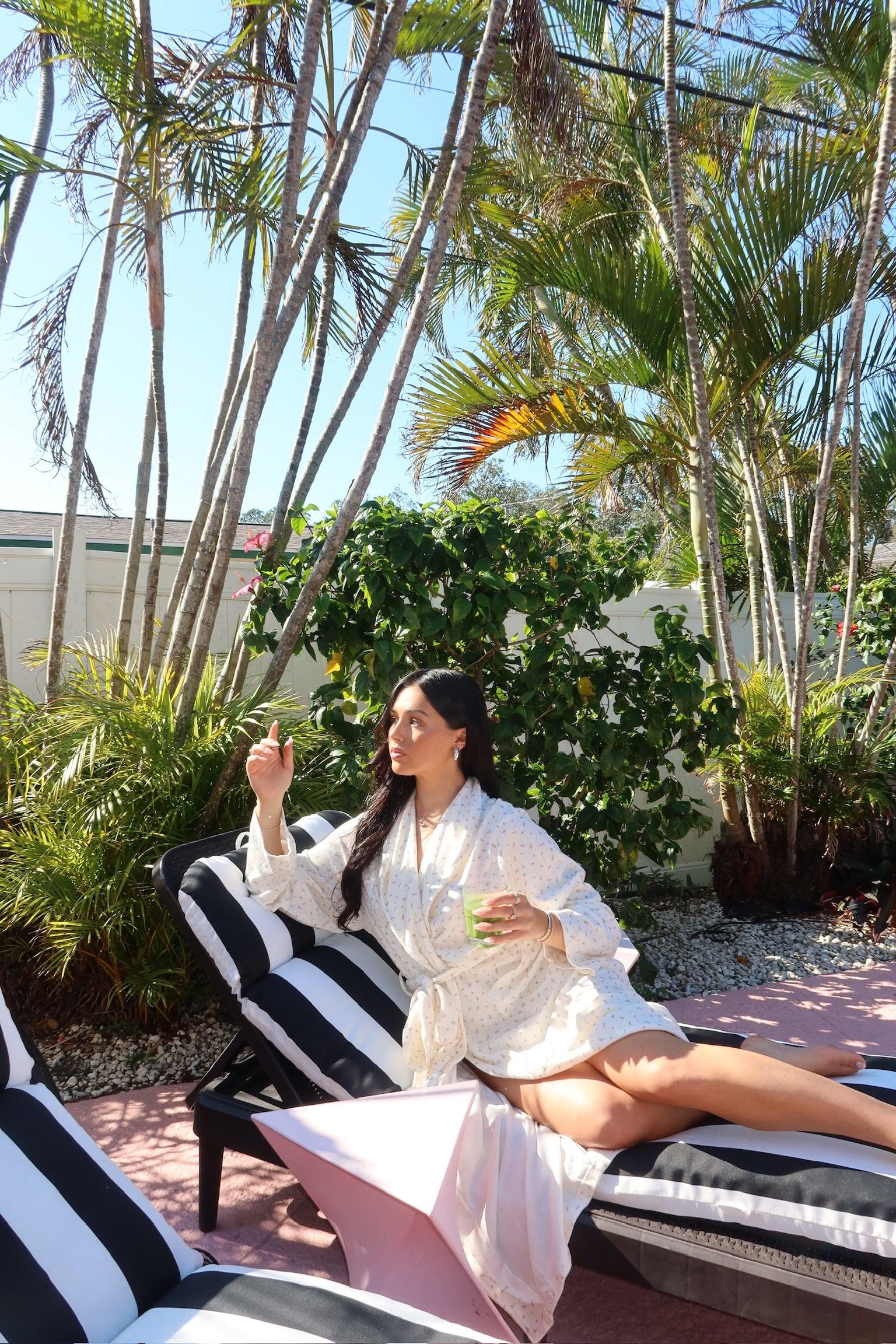 Pink Roses Dream Hotel Robe Product Image