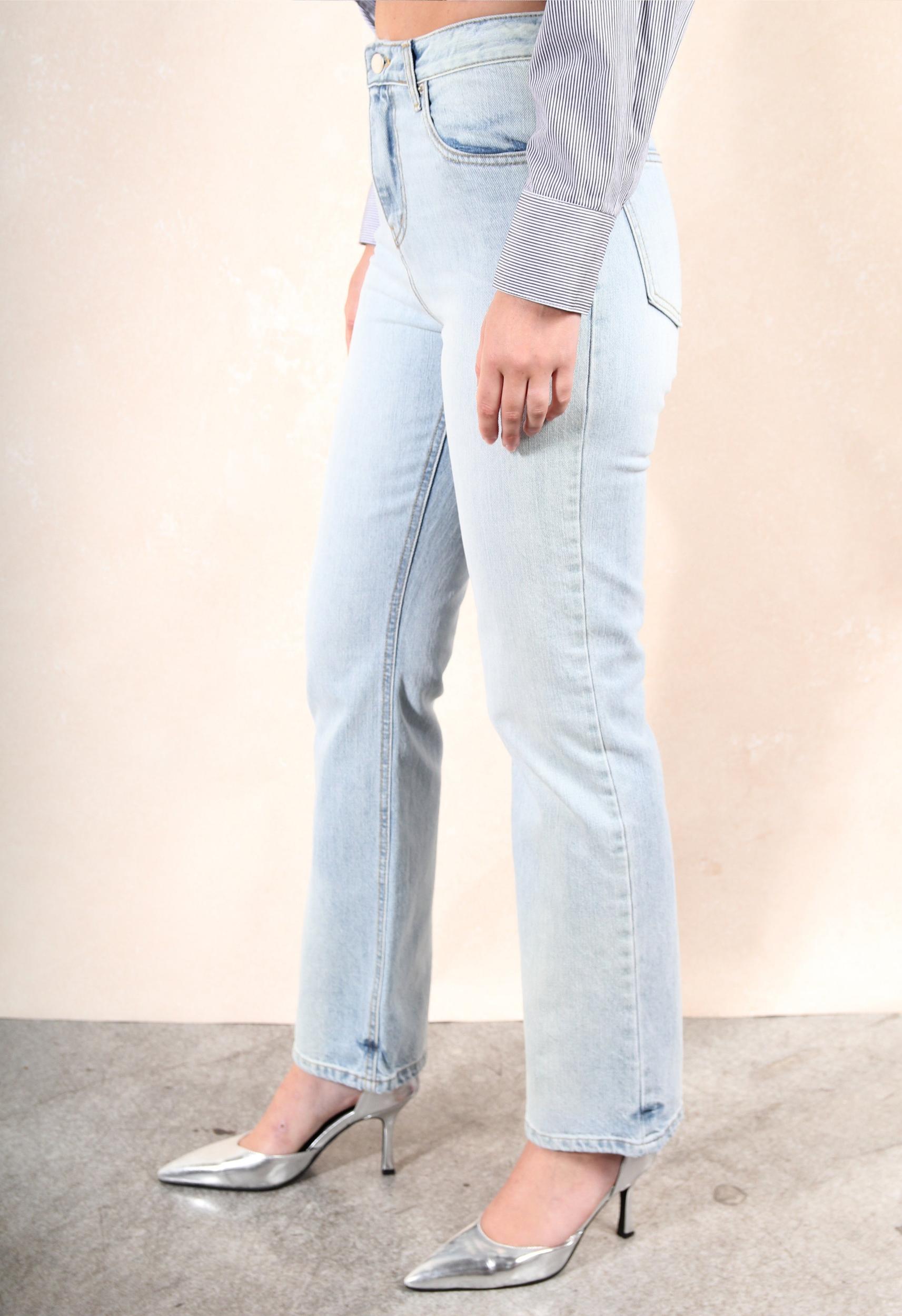 Slim Straight Leg Jeans Product Image
