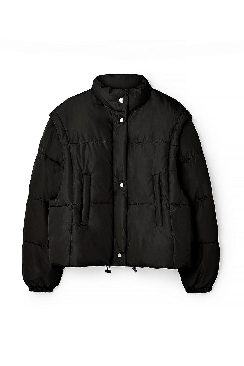 Detachable Sleeve Padded Jacket Product Image
