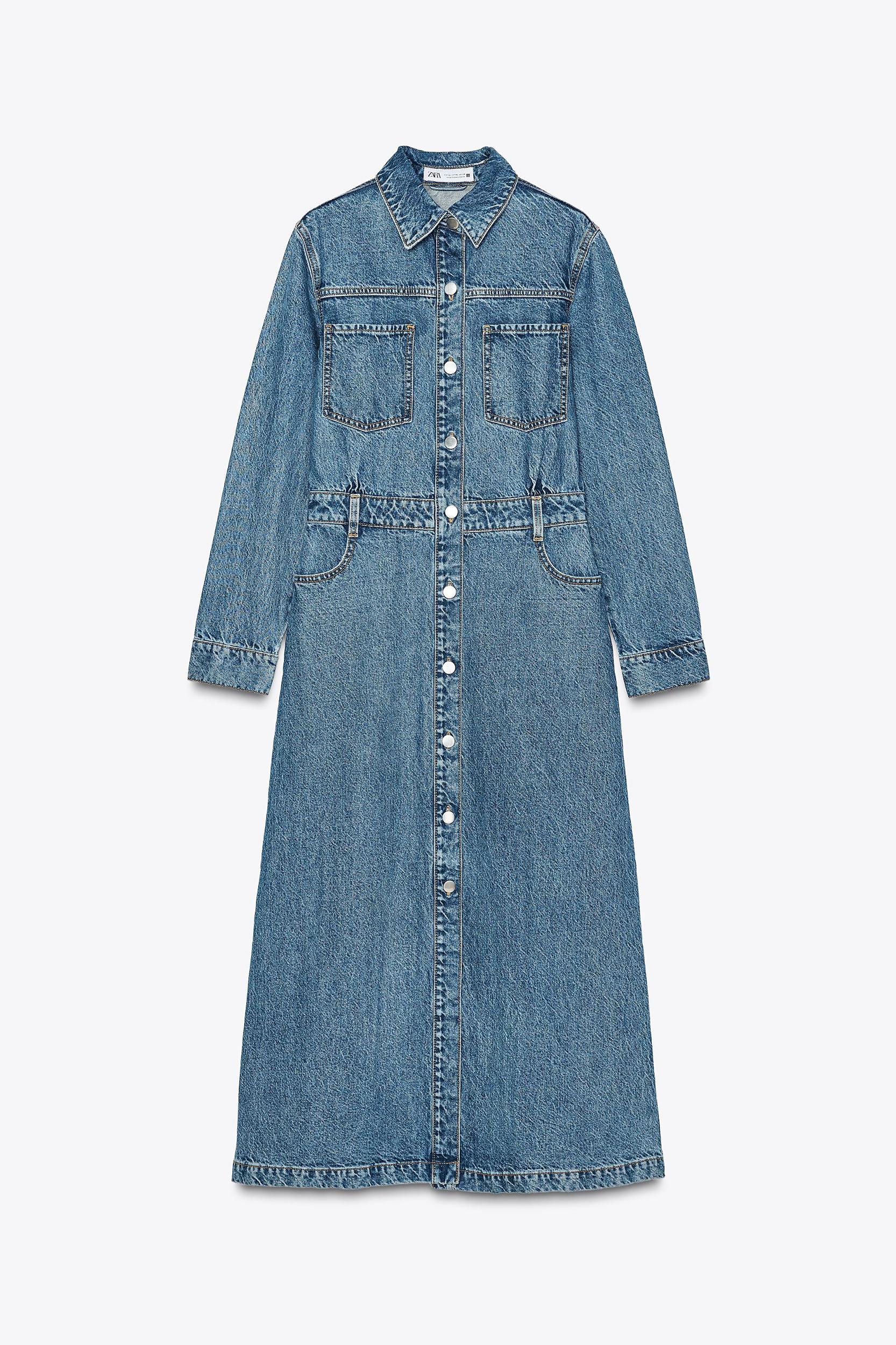 Z1975 DENIM MIDI DRESS Product Image