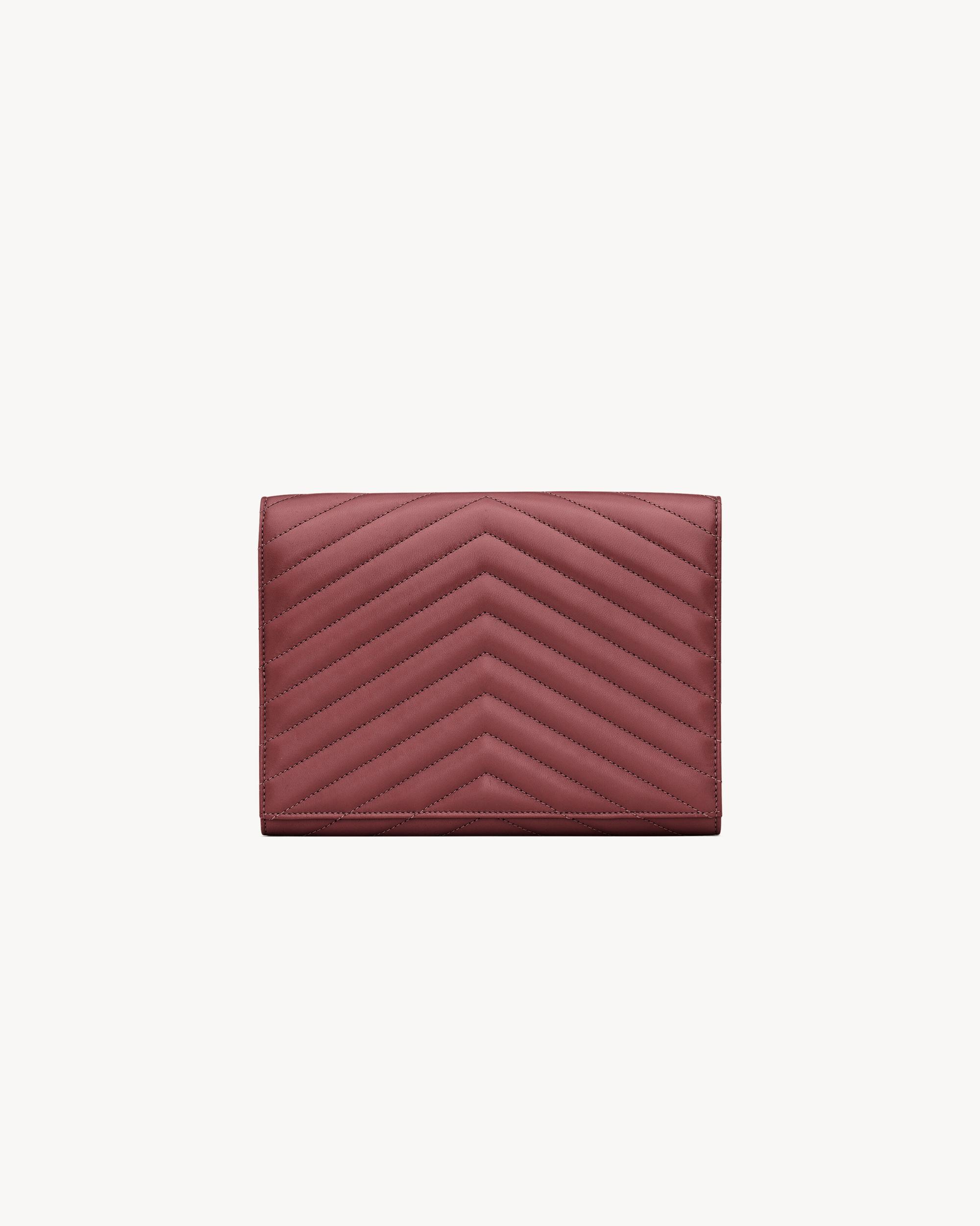 CASSANDRE MATELASSÉ flap pouch in lambskin Product Image