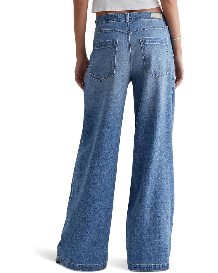 Stella Mid-Rise Wide Leg Palazzo Jeans in Nautical Mile Product Image