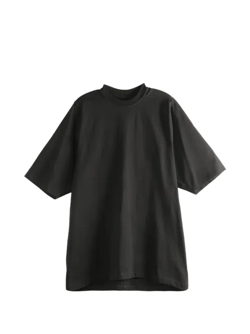 RICK OWENS Short-sleeve Organic-cotton T-shirt In Multi Product Image