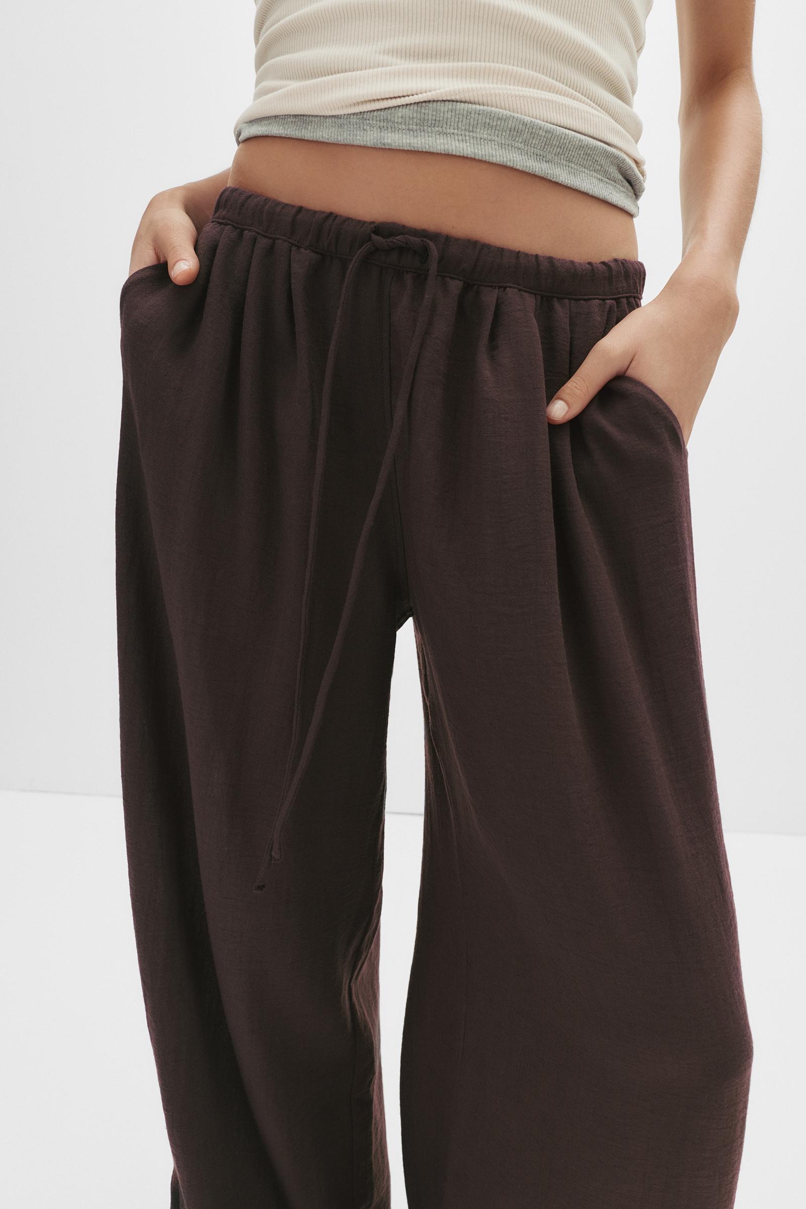 Flowing rustic trousers Product Image