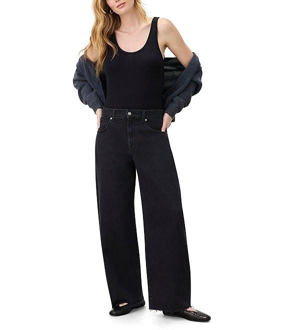 Splendid Zuma Ribbed Knit Scoop Neck Tank Top Product Image