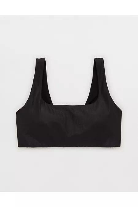 OFFLINE By Aerie Real Me XTRA Rib Foil Classic Sports Bra Women's Product Image