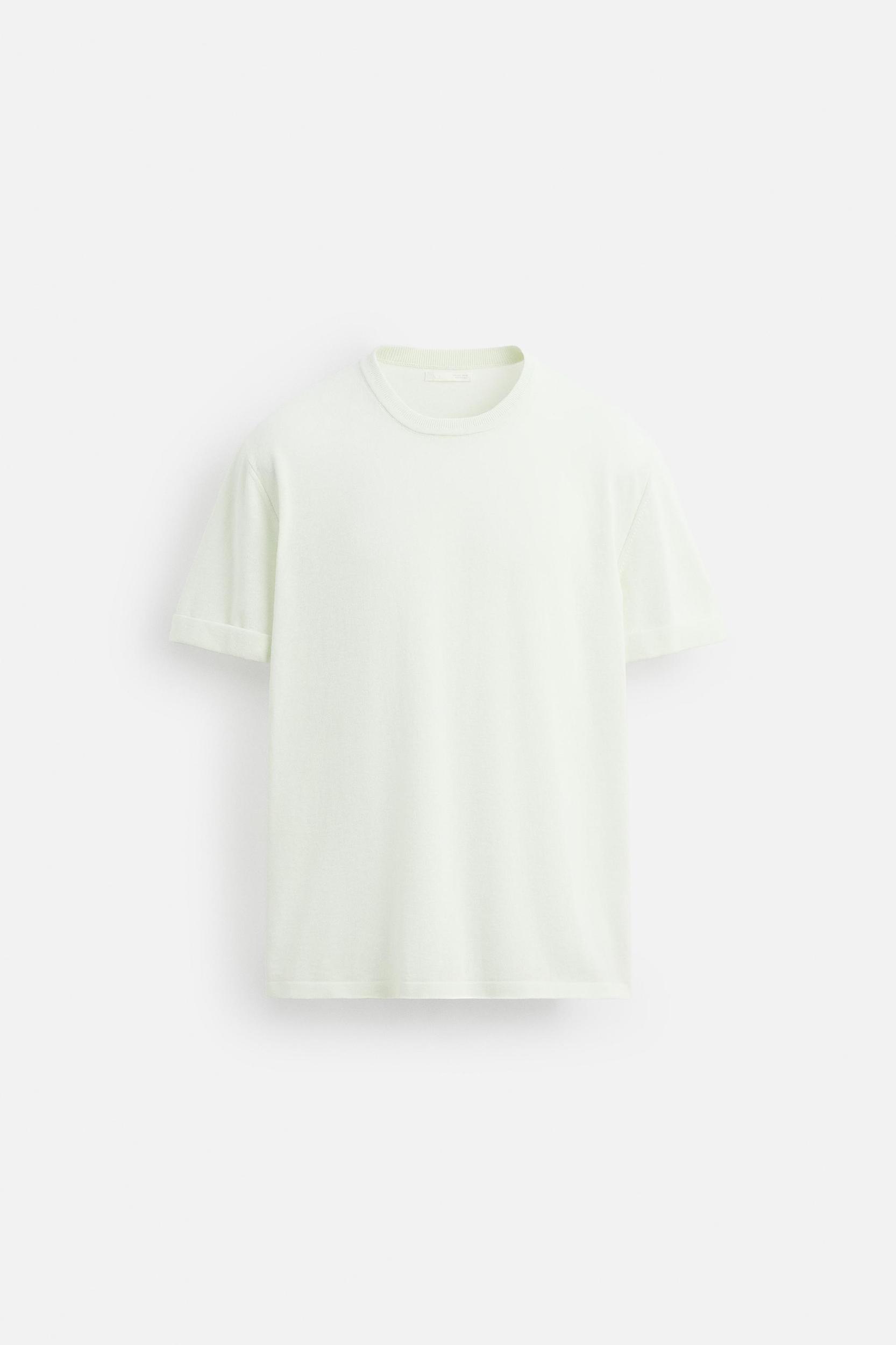 LIGHTWEIGHT KNIT T-SHIRT Product Image