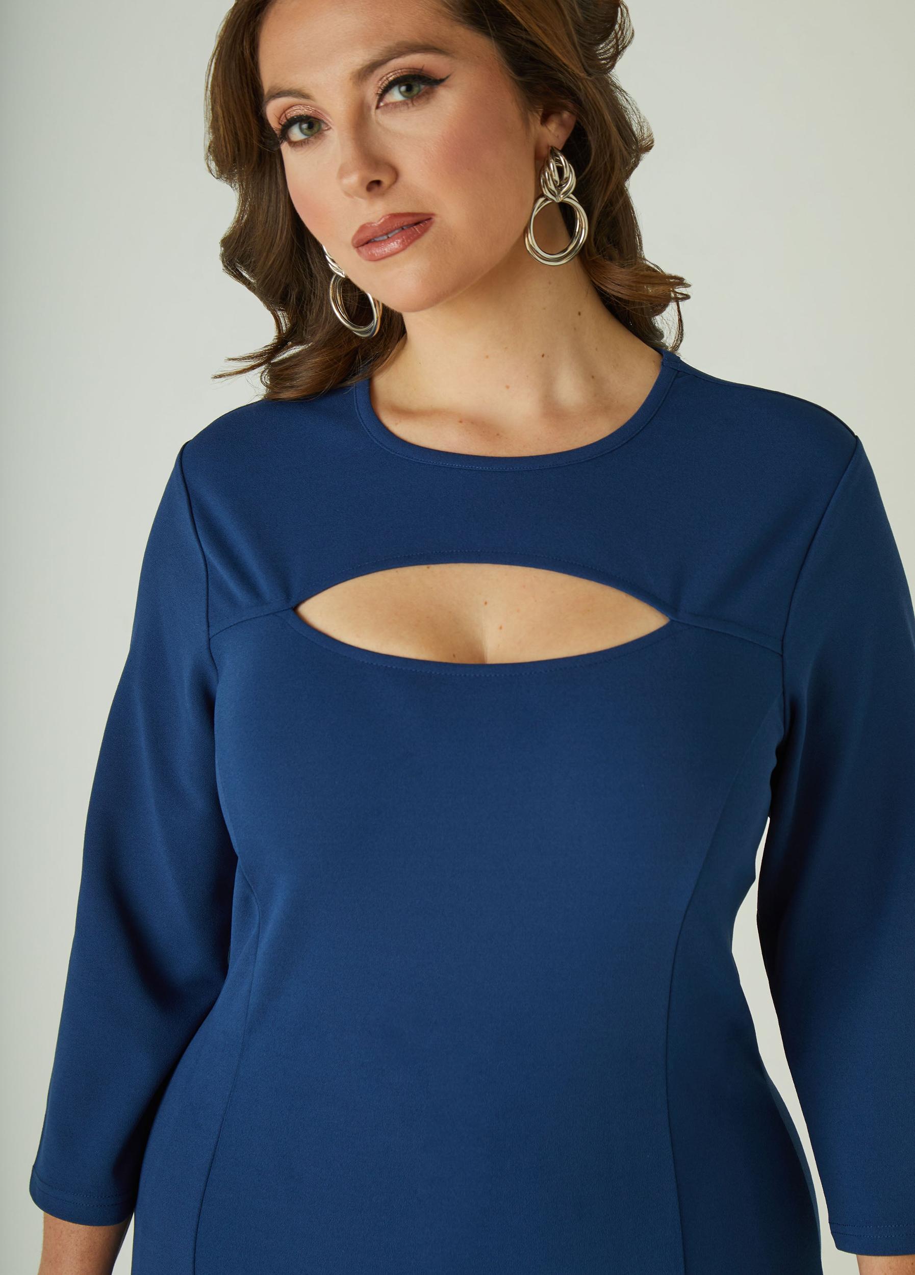 Cutout A Line Midaxi Dress Product Image