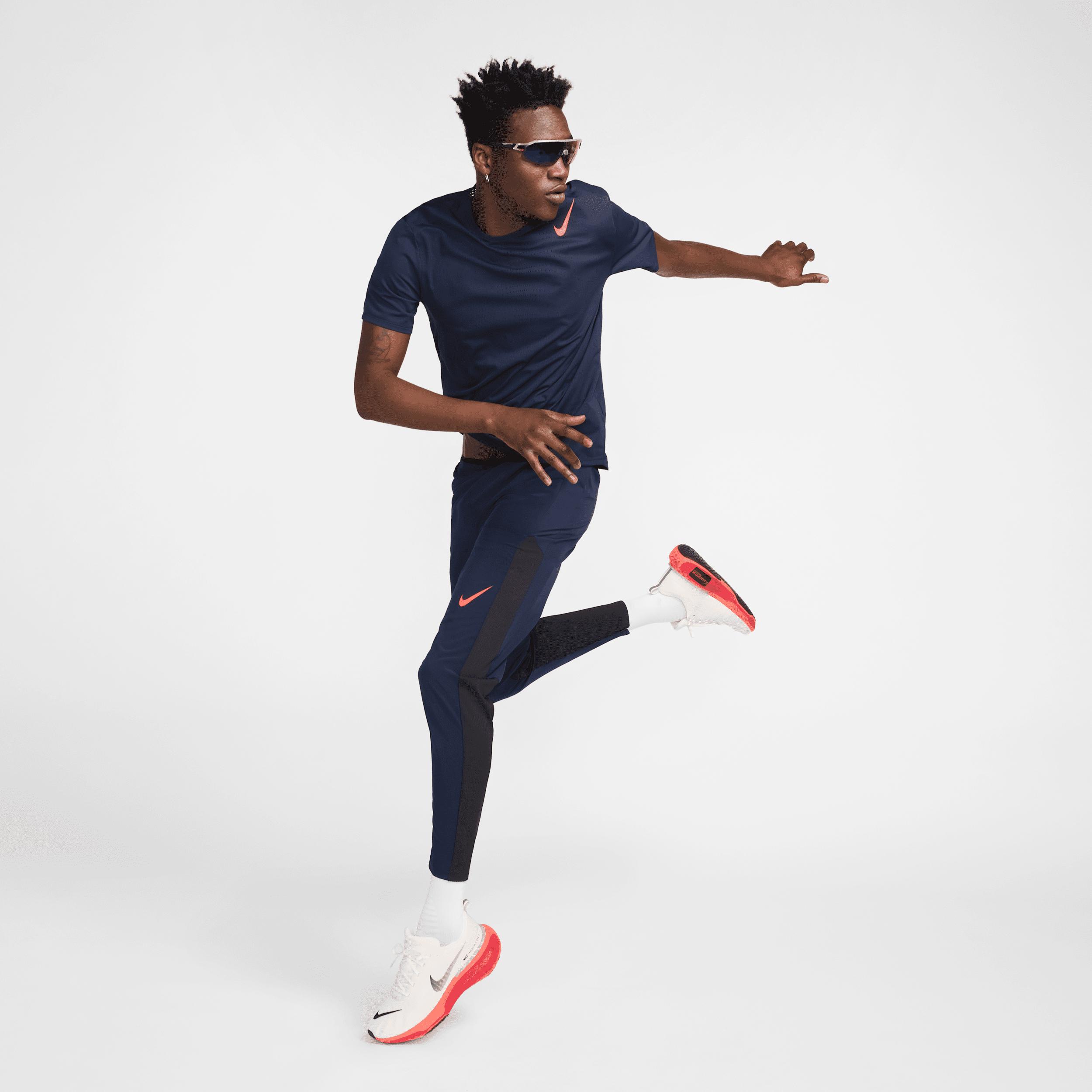 Nike Mens AeroSwift Dri-FIT ADV Short-Sleeve Running Top | HJ3377-451 Product Image