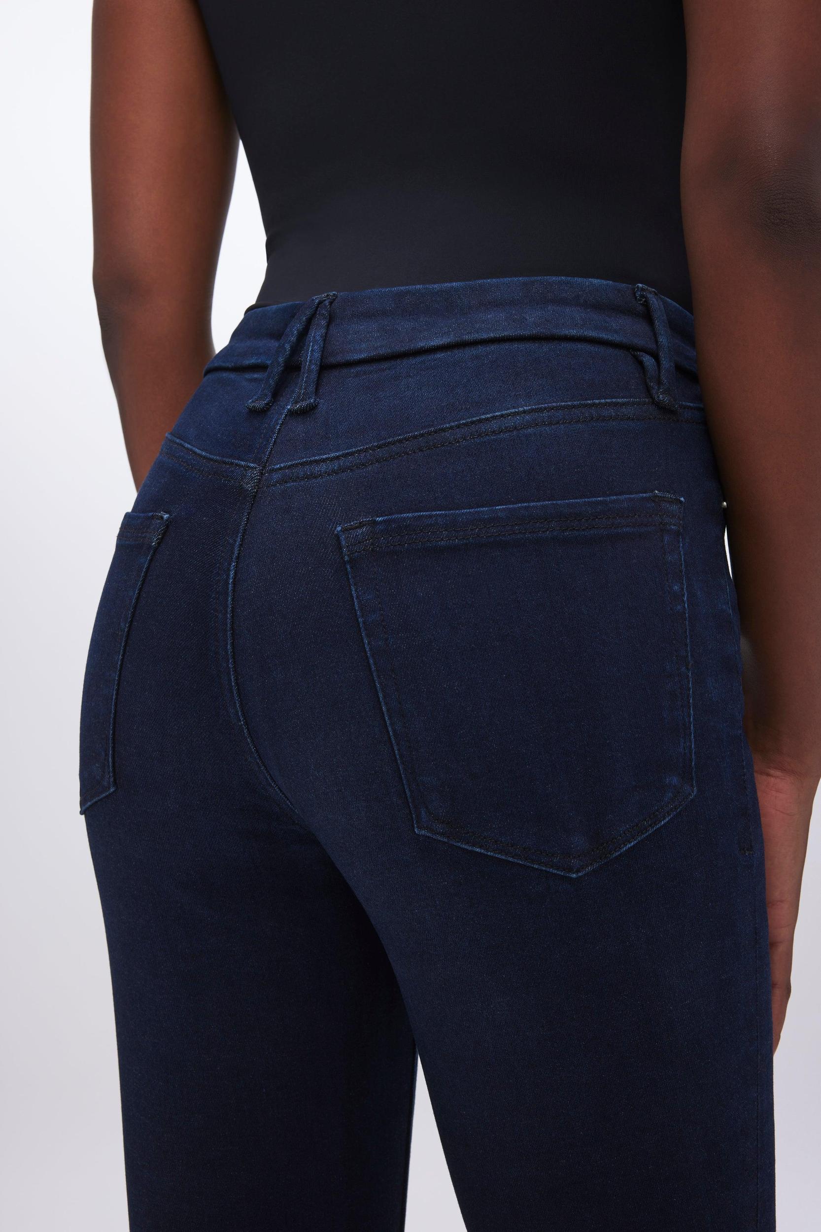 ALWAYS FITS GOOD LEGS SKINNY JEANS | DEEP BLUE002 Product Image